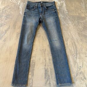 7 For All Mankind Paxtyn Straight Leg Denim Jeans Wmn’s Sz 28